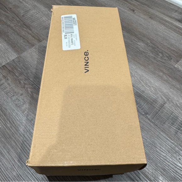 Vince Vivian Mary Jane Black Leather Crochet Ballerina Flats - Picture 15 of 16